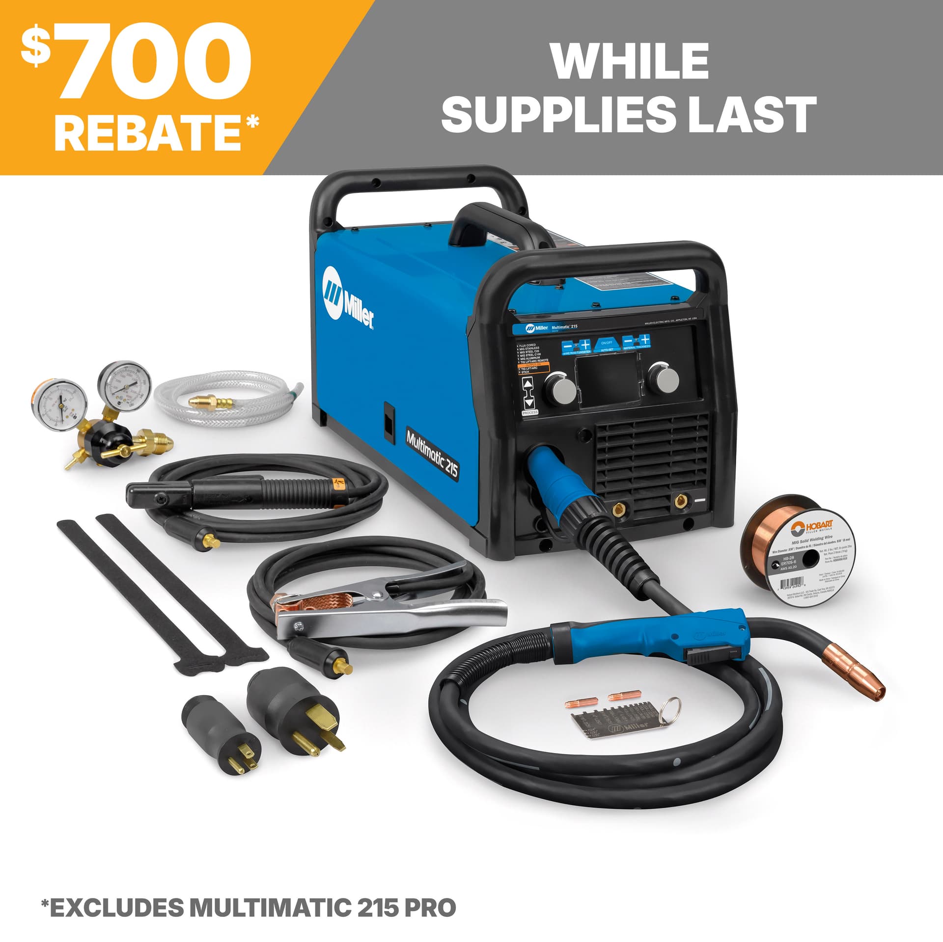 Multimatic® 215 Multiprocess Welder - Image 1